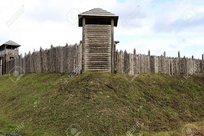 155963002-viking-village-wooden-towers-with-palisade-karelia