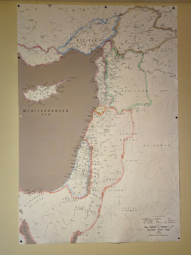 Ars Magica 1st Crusade Campaign Alternate history map as of 1101