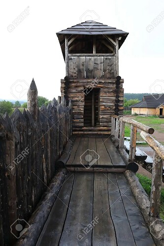 155962965-view-of-old-wooden-tower-of-viking-village